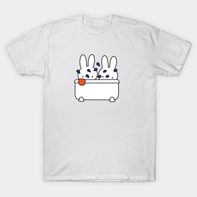 Miffy in the Bath T-Shirt by FoxtrotDesigns